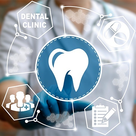 Animated dental insurance claims process