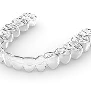Clear aligner from an Invisalign dentist in Fresno