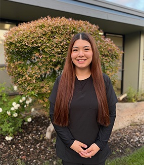 Dental assistant Priscilla